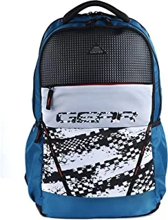 Gear School04 38L Large School Bag/Kids Bag/Casual Backpack/Daypack/College Bag for Boys/Girls (Moroccan Blue-Black)