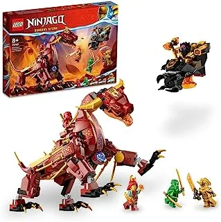 LEGO® NINJAGO® Heatwave Transforming Lava Dragon 71793 Building Toy Set (479 Pieces)