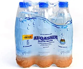 Al Qassim Water 6 x 600 ml -Pack of 1
