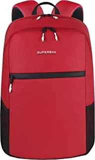 Superbak Scout Backpack, 30 Liter Capacity, Red-Black