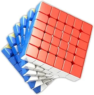 مكعب مغناطيسي مووي أوشي 6 × 6 ، متعدد الألوان