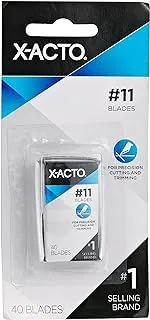 X-ACTO #11 Classic Fine Point Replacement Blades, 40 Count
