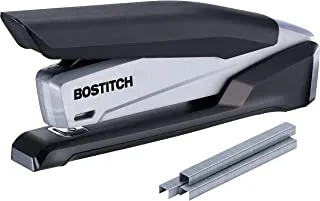 Bostitch InPower Spring-Powered Desktop Stapler, Black (1100)