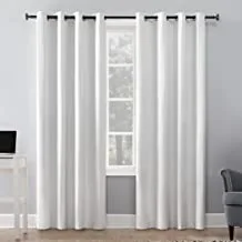 Sun Zero Columbia Thermal Insulated 100% Blackout Grommet Curtain Single Panel, 50
