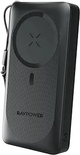RAVPower RP-PB1214 PD PIONEER 20000MAH 15W magnetic wireless power bank Black