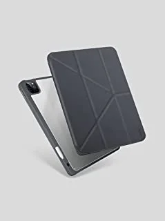 Uniq Moven New iPad Pro 12.92021 رمادي فحمي مضاد للميكروبات