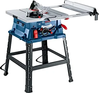 BOSCH - GTS 254 table saw, 1800 Watt, 254 mm Saw blade diameter, 4300 rpm, 545 mm rip cut capacity, ideal overload capacity,