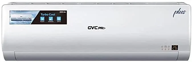 مكيف هواء سبليت حار وبارد من جي في سي برو GVSP24HC بقوة 22000 وحدة ، أبيض