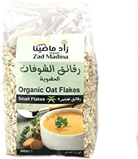 Zad Madina Organic Oat Small Flakes, 500 gm