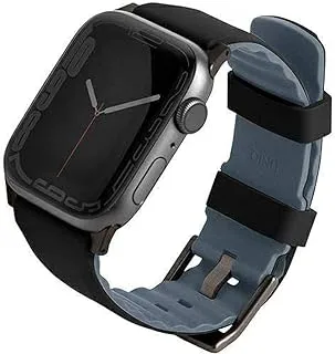 Uniq Linus Airosofy Silicone Apple Watch Strap 41/40/38MM Midnight Black