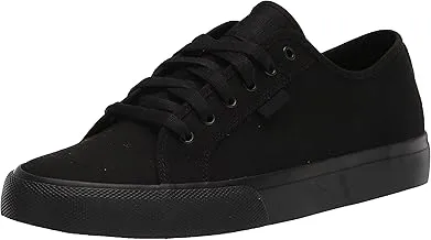 DC men's Manual Low Top Vegan Friendly Casual Skate Shoe