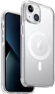 Uniq Hybrid iPhone 14 Plus Magclick Charging Combat (AF) Dove Satin Clear