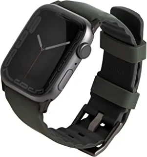 Uniq Linus Airosofy Silicone Apple Watch Strap 45/44/42MM MOSS GREEN