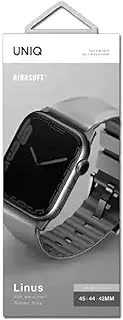 Uniq Linus Airosofy Silicone Apple Watch Strap 45/44/42MM CHALK GREY