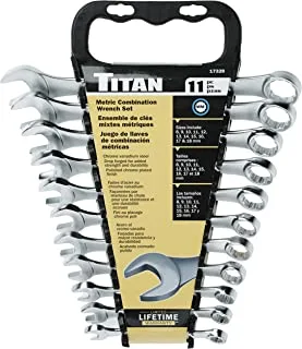 Titan - 11Pc Metric Combo Wrench Set (17328)