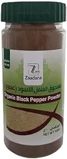 Zaadna Organic Black Paper Powder, 100 gm