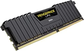 Corsair Vengeance LPX 8GB (1x8GB) DDR4 3200 (PC4-25600) C16 محسن لـ AMD Ryzen - أسود