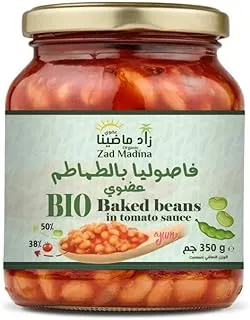Zad Madina Organic Bio Baked Beans, 350 gm