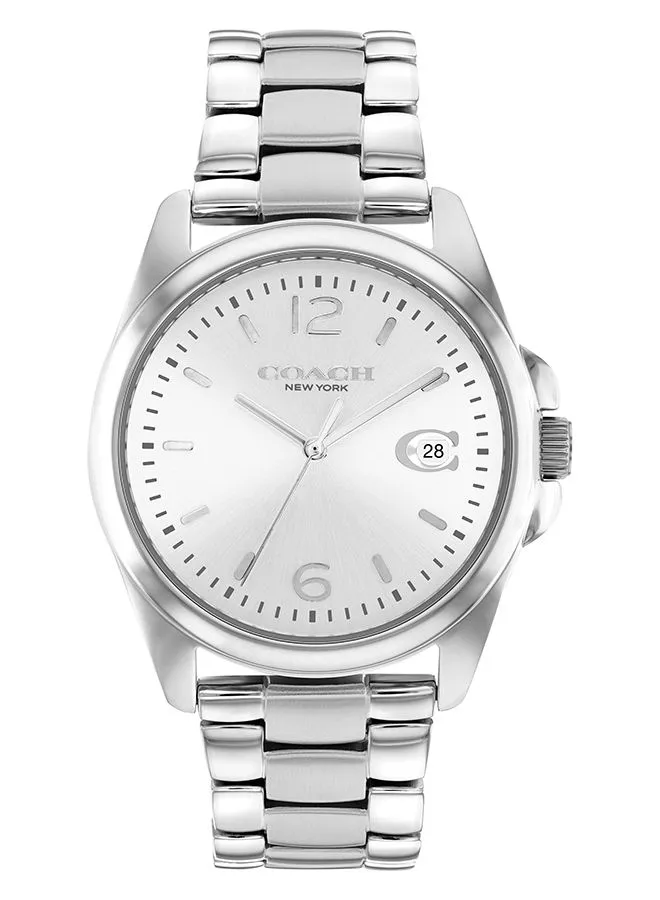 COACH Women's Analog Round Stainless Steel Wrist Watch 14503910 - 36 mm