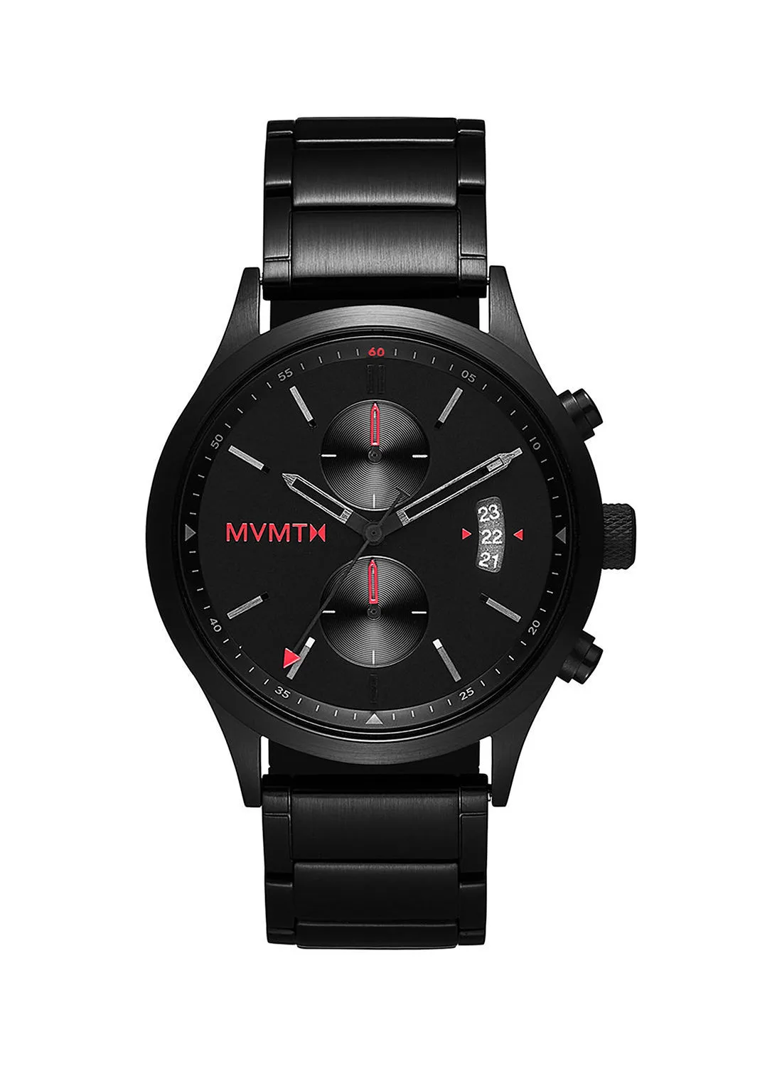 MVMT Men's Chronograph Round Stainless Steel Wrist Watch 28000198-D - 44 mm