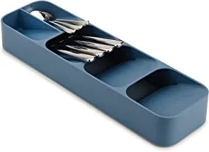 Joseph DrawerStore Compact Cutlery Organizer Kitchen Drawer Tray, Blue, Small 85181