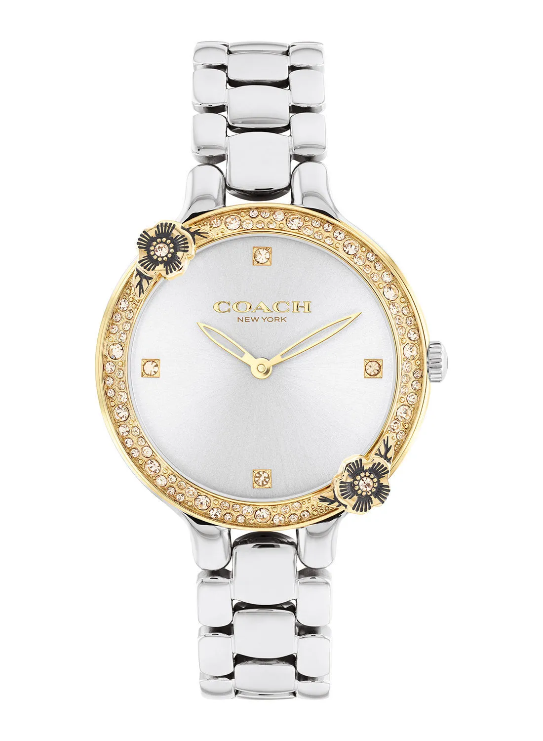 COACH Women's Analog Round Stainless Steel Wrist Watch 14504127 - 32 mm