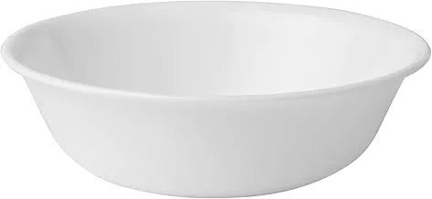 Corelle Winter Frost Cereal Bowl 18 Ounce Set of 3 Pieces | Made In USA - Chip Break Resistant, Stain Spoof & Oven safe