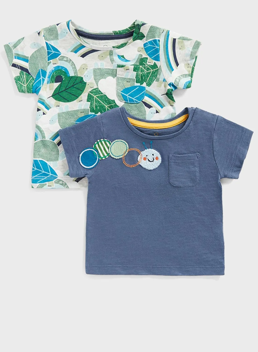 mothercare Infant 2 Pack Assorted T-Shirt