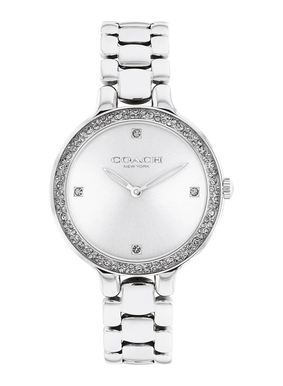 COACH Women's Analog Round Stainless Steel Wrist Watch 14504124 - 32 mm