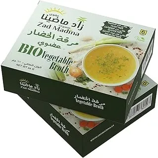 Zad Madina Organic Bio Vegetable Broth, 66 gm