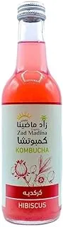 Zad Madina Organic Kombucha Hibiscus Juice, 330 ml
