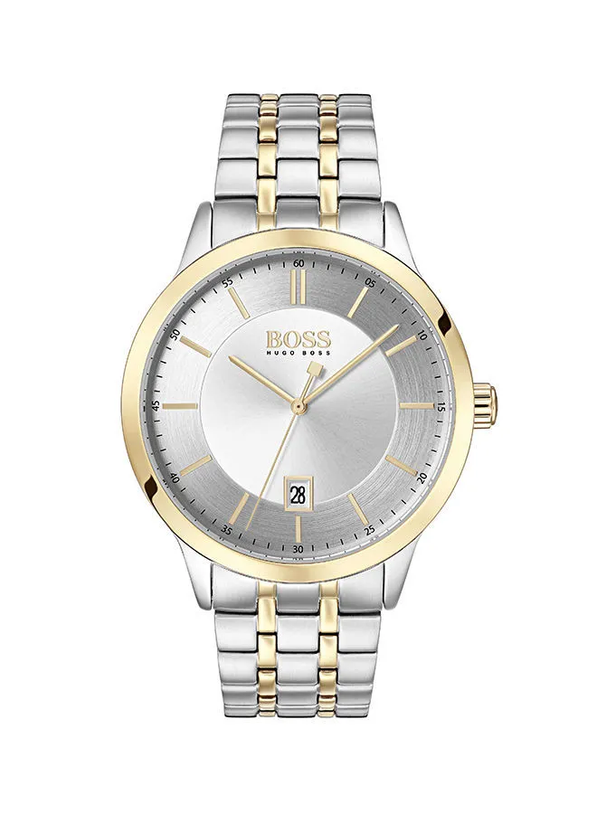 HUGO BOSS Men's Analog Round Stainless Steel Wrist Watch 1513687 - 41 mm