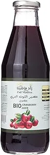 Zad Madina Organic Cranberry Juice, 750 ml