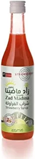 Zad Madina Organic Strawberry Syrup, 500 ml