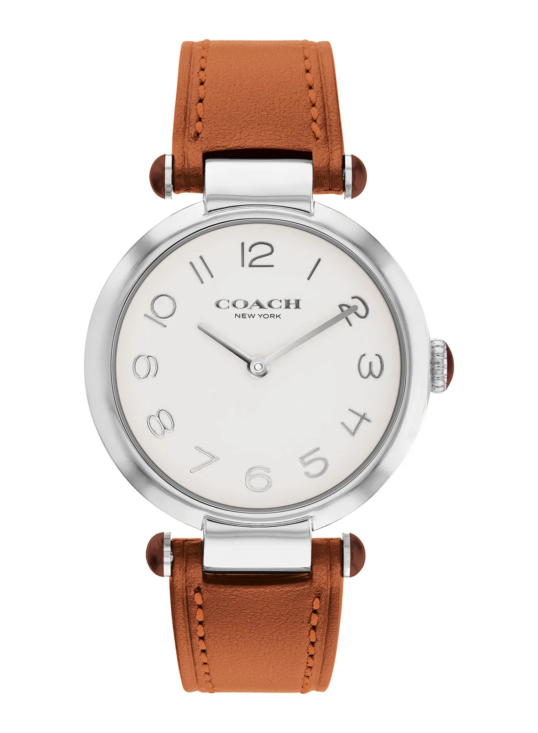 COACH Women's Analog Round Leather Wrist Watch 14504000 - 34 mm