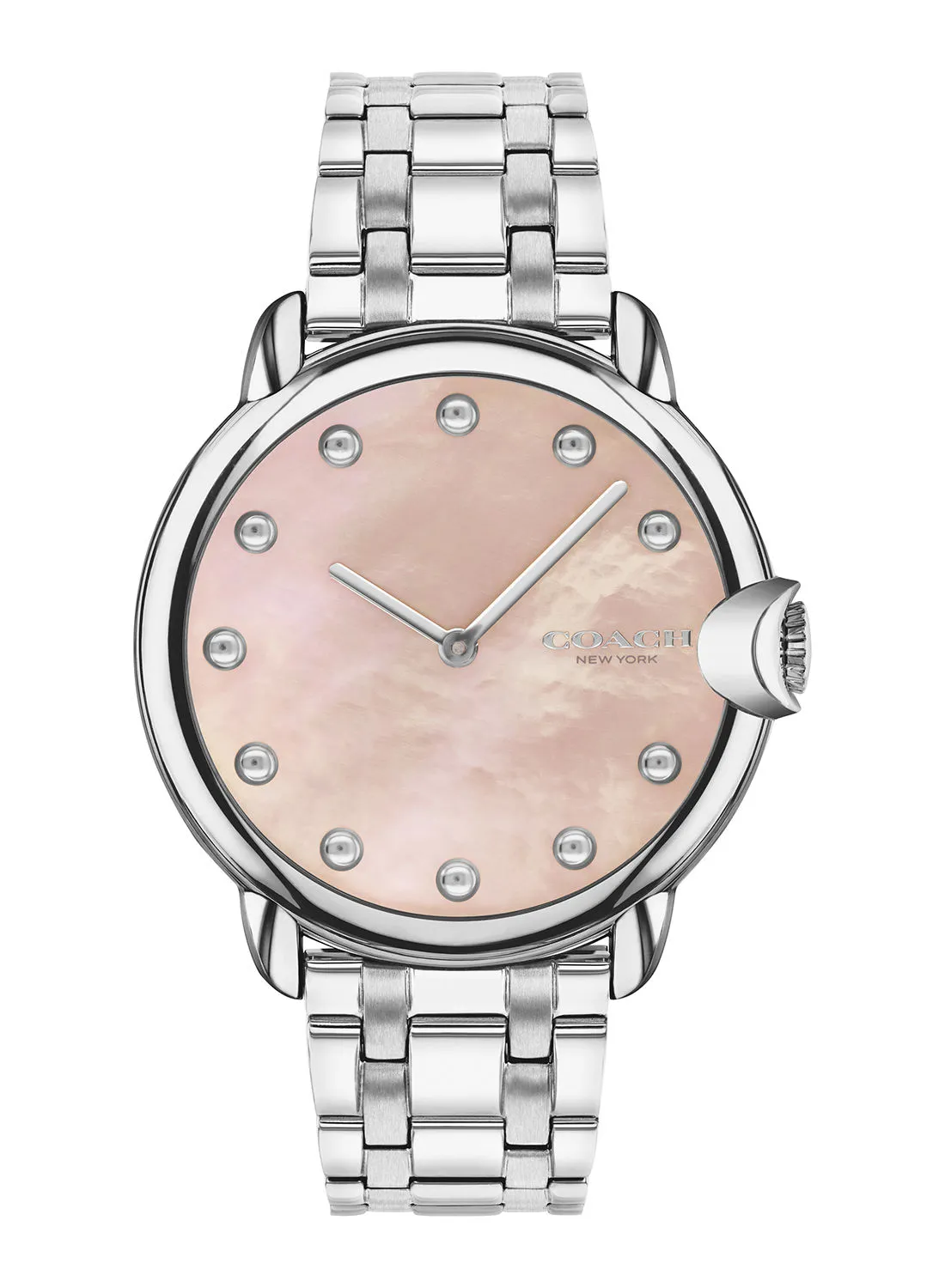 COACH Women's Analog Round Stainless Steel Wrist Watch 14503986 - 36 mm