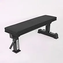 CHAMP KIT Competition Powerlifting Flat Bench for Weightlifting, Bench Press, Home and Garage Gyms, 1000 lb Rated