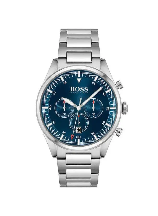 HUGO BOSS Men's Chronograph Round Stainless Steel Wrist Watch 1513867 - 44 mm