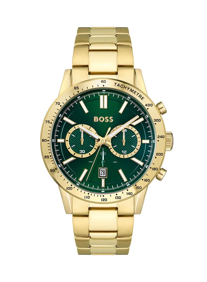 HUGO BOSS Men's Chronograph Round Stainless Steel Wrist Watch 1513923 - 44 mm