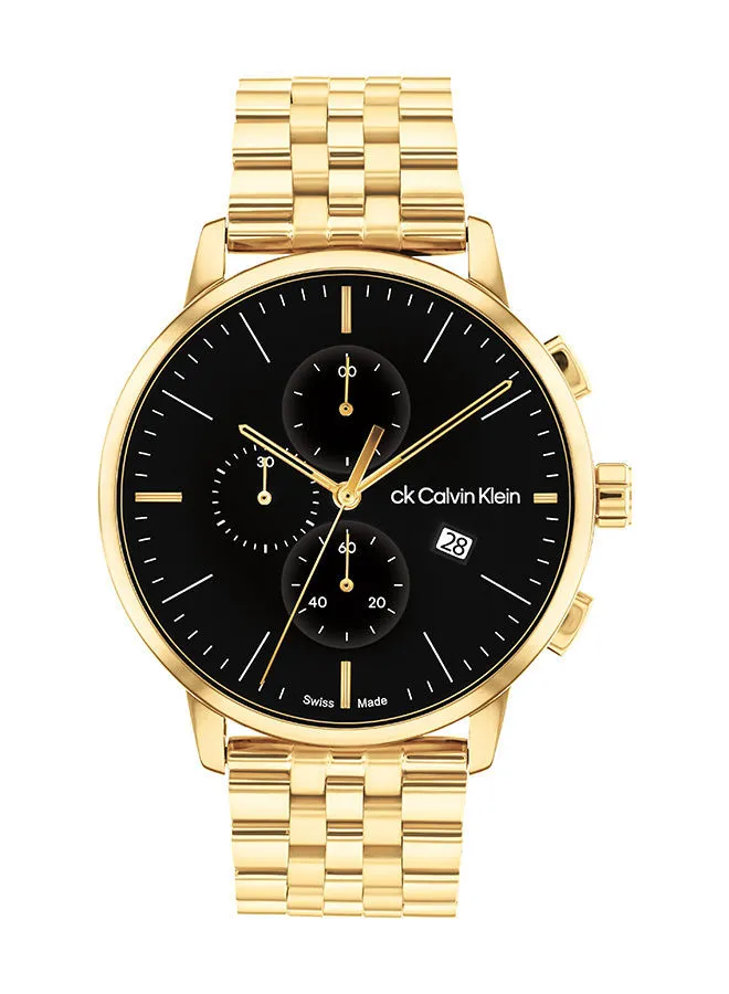 CALVIN KLEIN Men's Analog Round Stainless Steel Wrist Watch 25000037 - 44 mm
