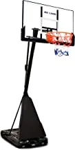 SKY LAND Sports Pro Size Basketball Hoop Goal on Wheels, Adjustable Height 8-10 FT, 50