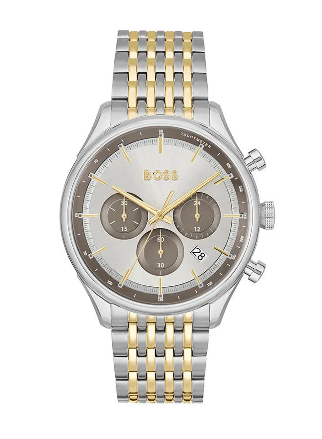 HUGO BOSS Men's Chronograph Round Stainless Steel Wrist Watch 1514053 - 45 mm
