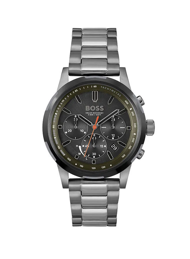 HUGO BOSS Men's Chronograph Round Stainless Steel Wrist Watch 1514034 - 44 mm