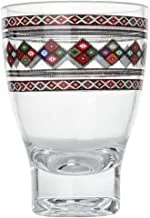 Al Saif Mirkaz Deluxe Acrylic Water Cup Set 6-Pieces, White