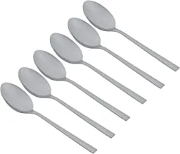 Al Saif Montana Design Stainless Steel Demitasse Spoon Set 6-Pieces