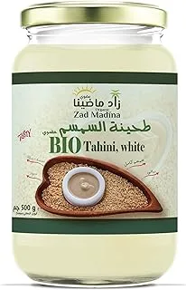 Zad Madina Organic Bio White Tahini, 500 gm