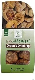 Zaadna Organic Dried Fig, 200 gm