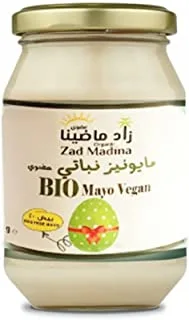 زاد مايونيز نباتي عضوي بيو بيض خالي من البيض ، 235 جم