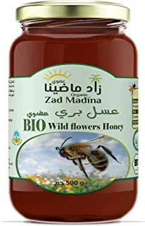 Zad Madina Organic Wild Flower Honey, 500 gm