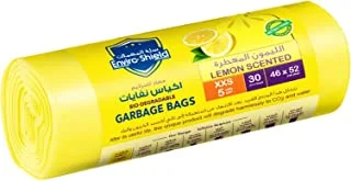 Enviro Shield Lemon Scented Trash Bag, 46 cm x 52 cm Size